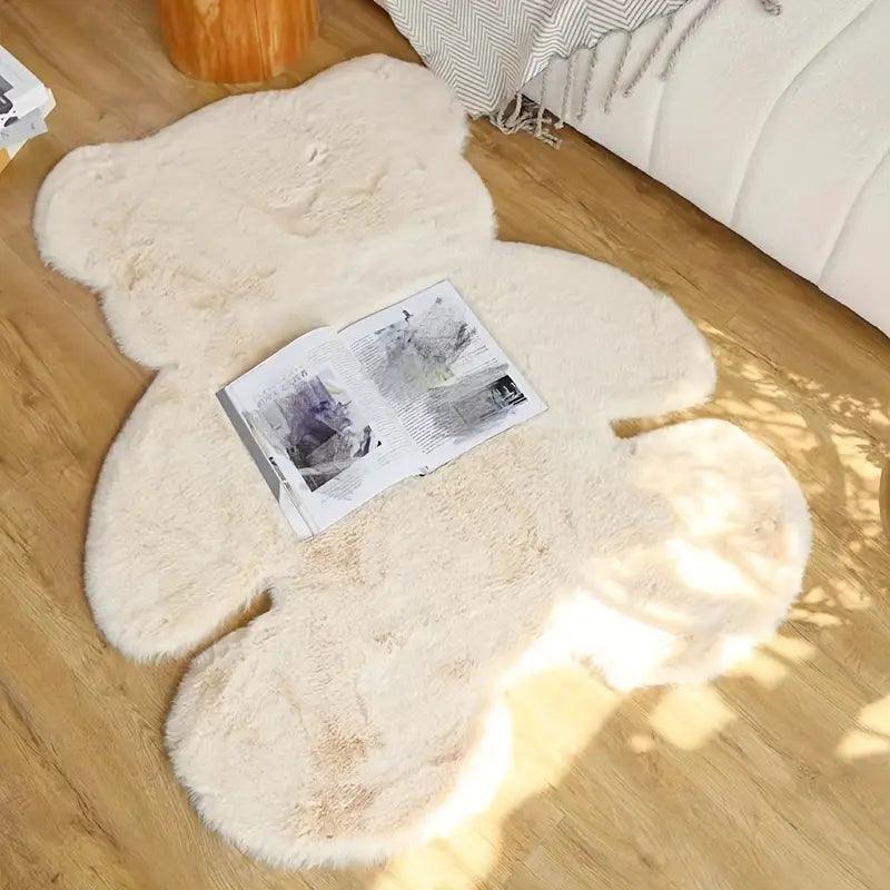 Zachte en Gezellige Teddybeer Vloerkleed
