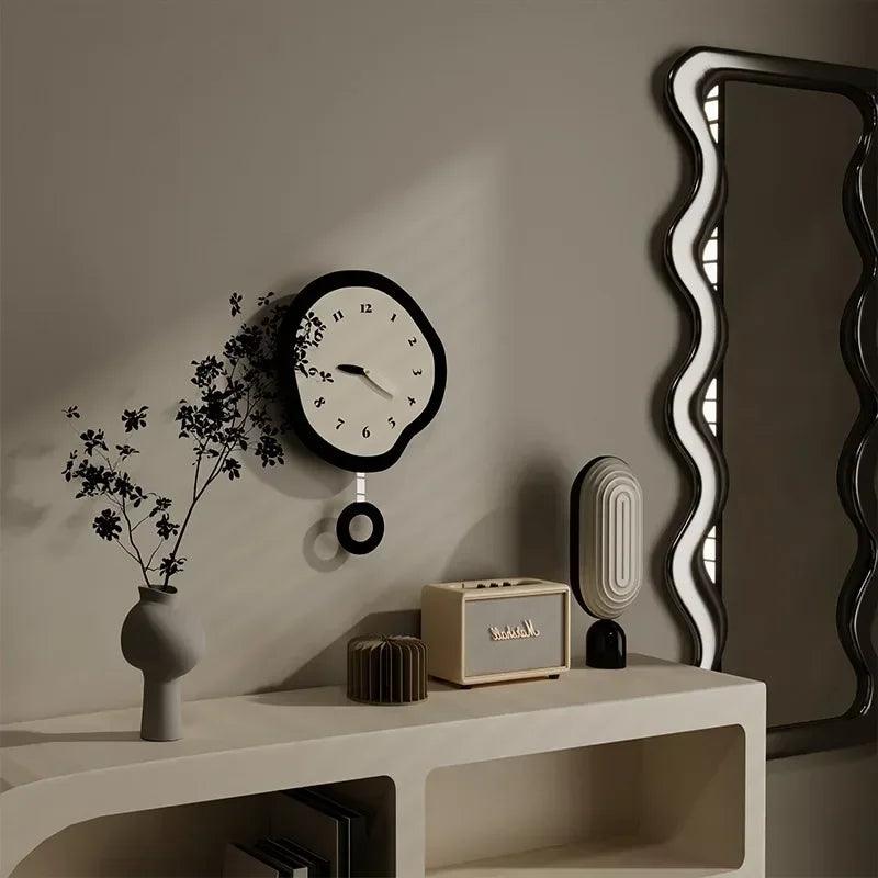 12" Onregelmatige Wandklok