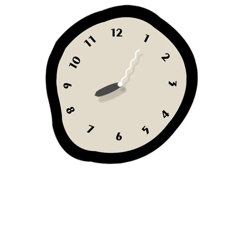 12" Onregelmatige Wandklok
