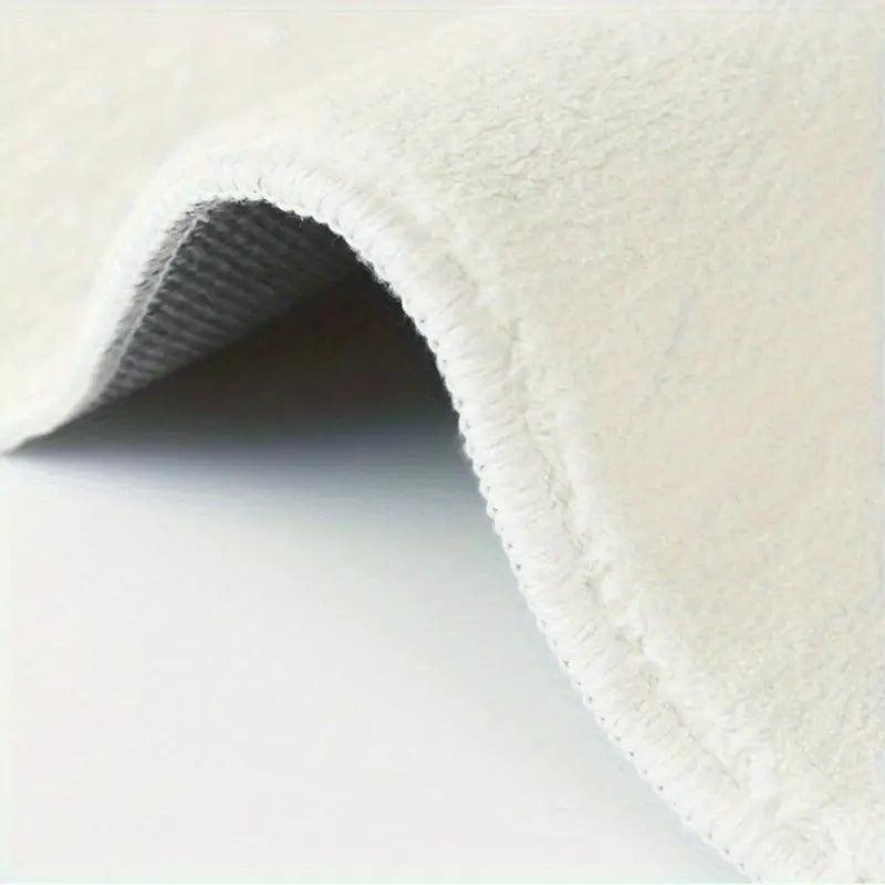 Tappeto floreale trasparente carino