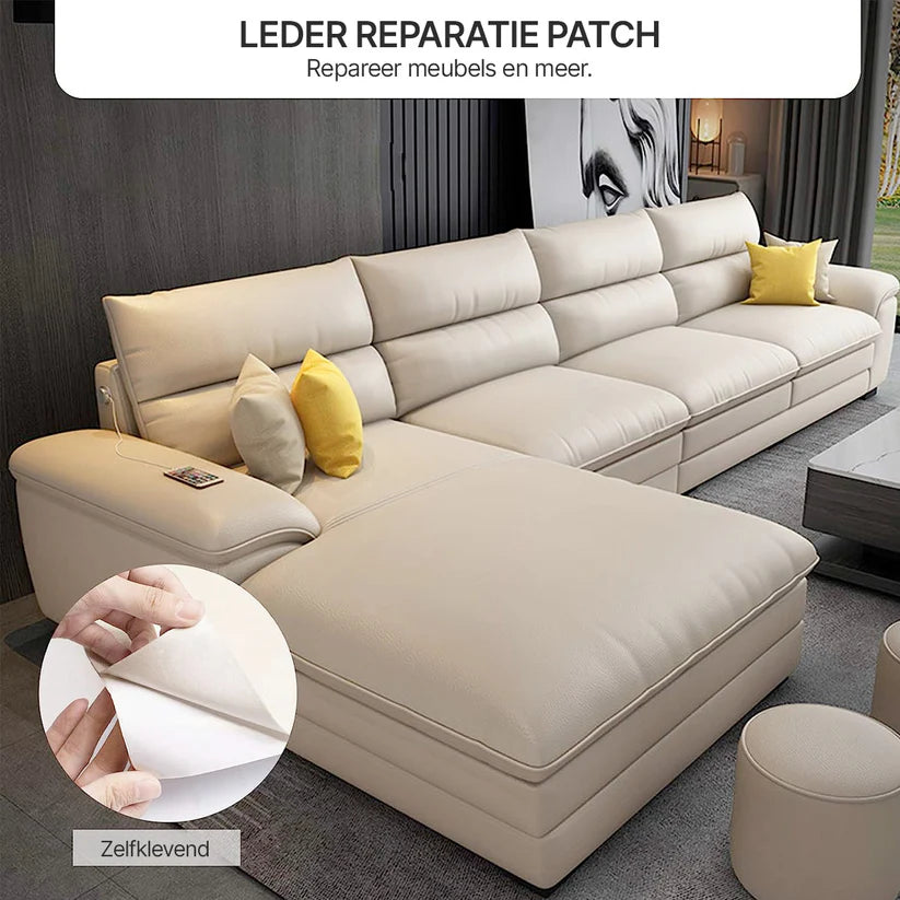 LeatherFix+ | Zelfklevende PU-Leren Reparatiepatch