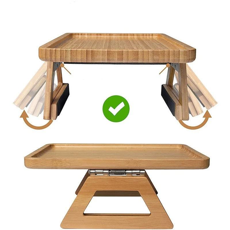 Tavolo con schienale per panca