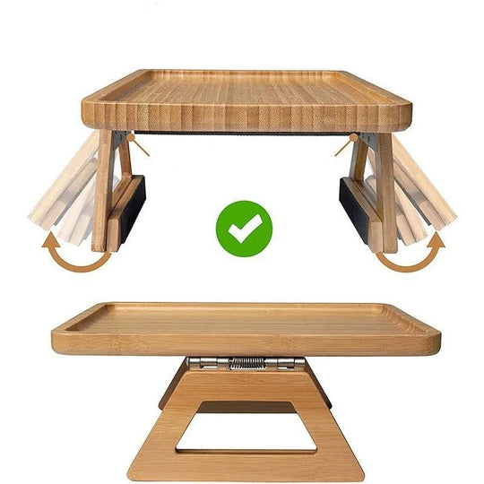 Tavolo con schienale per panca