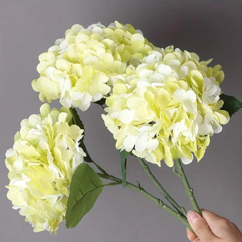 Bouquets de fleurs d'hortensia artificiels