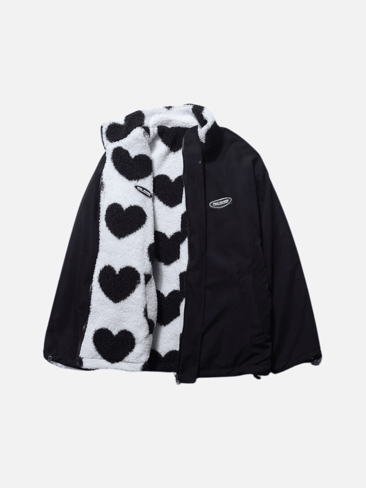 Dubbelzijdige Oversized Jas