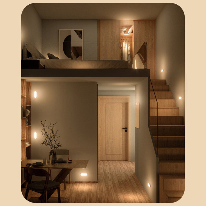 Draadloze LED Wandlamp met Bewegingssensor