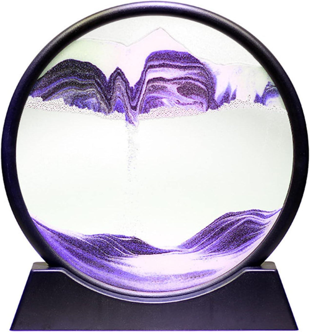 Œuvre d'art de sable mouvant