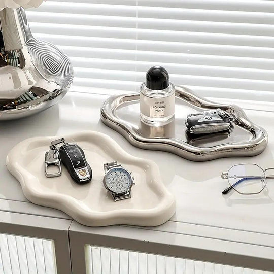 Ciotola decorativa ceramica a forma di nuvola