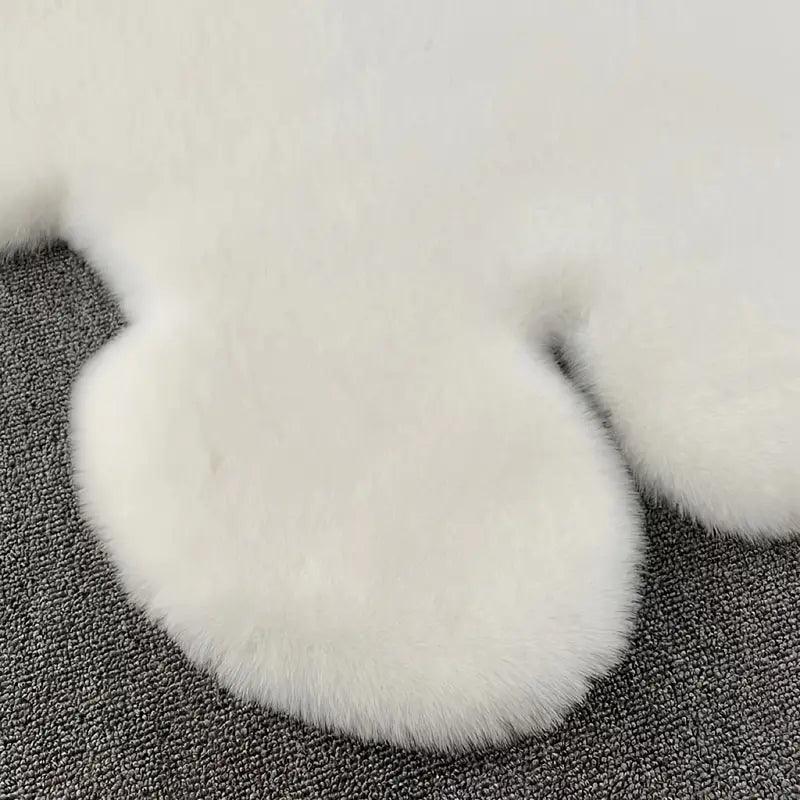 Zachte en Gezellige Teddybeer Vloerkleed