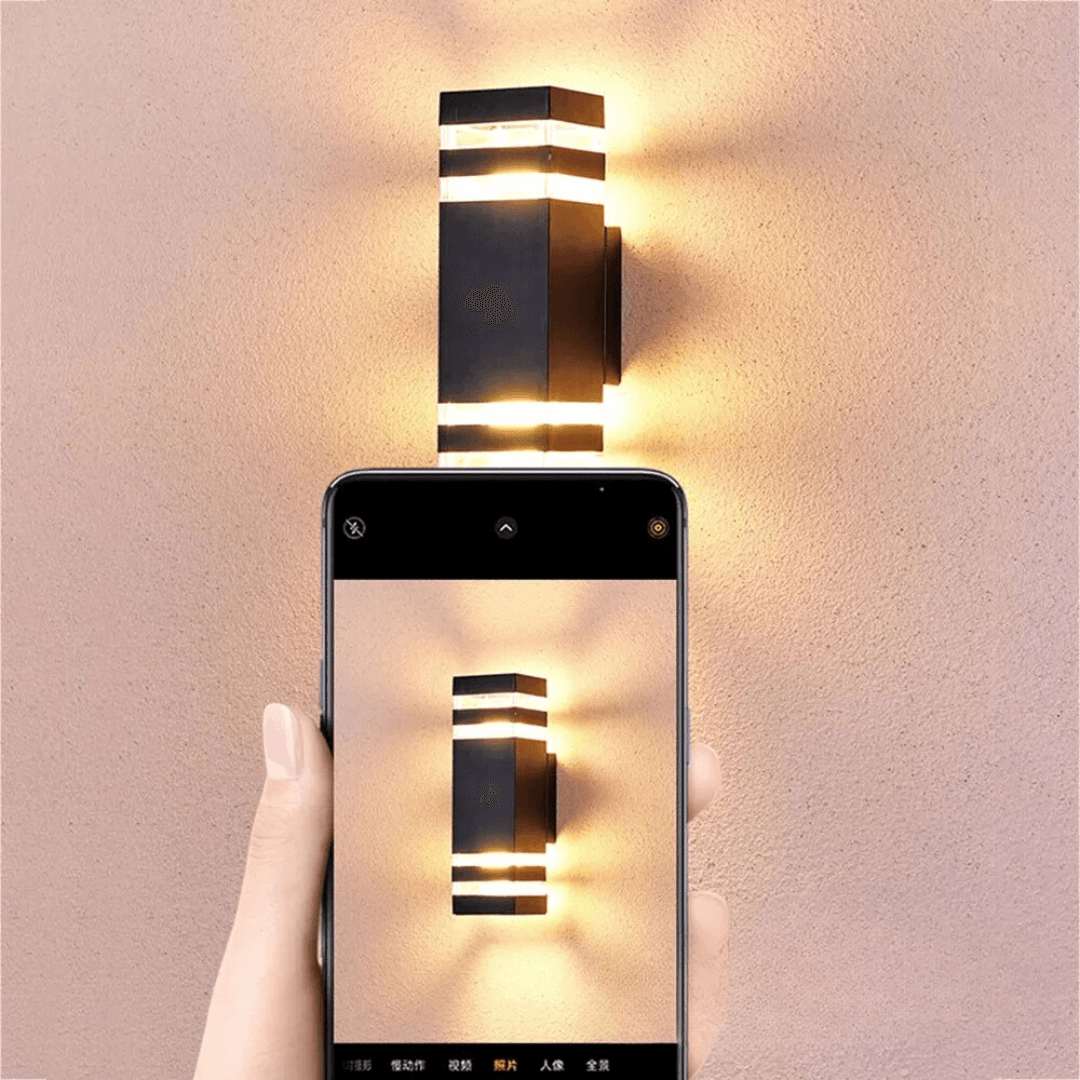 LED Buiten Waterdichte Wandlamp - E27 Fitting, Duurzame Externe Armatuur voor Trappen, Slaapkamer of Straatdecoratie