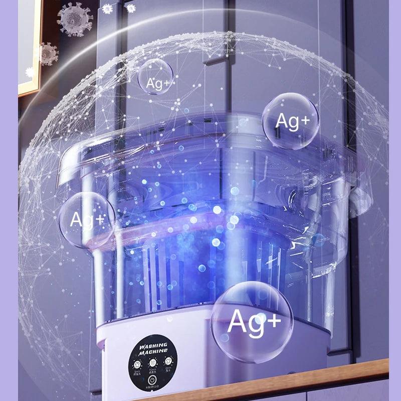 8L Draagbare Wasmachine
