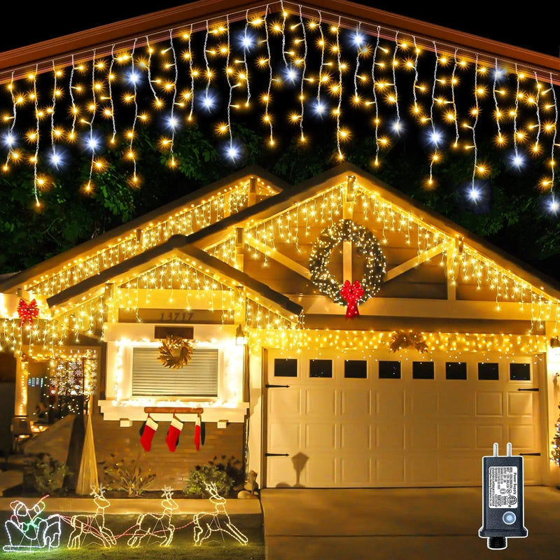 Buiten Kerstverlichting | Feestelijke Lichtslinger voor Tuin & Huisdecoratie