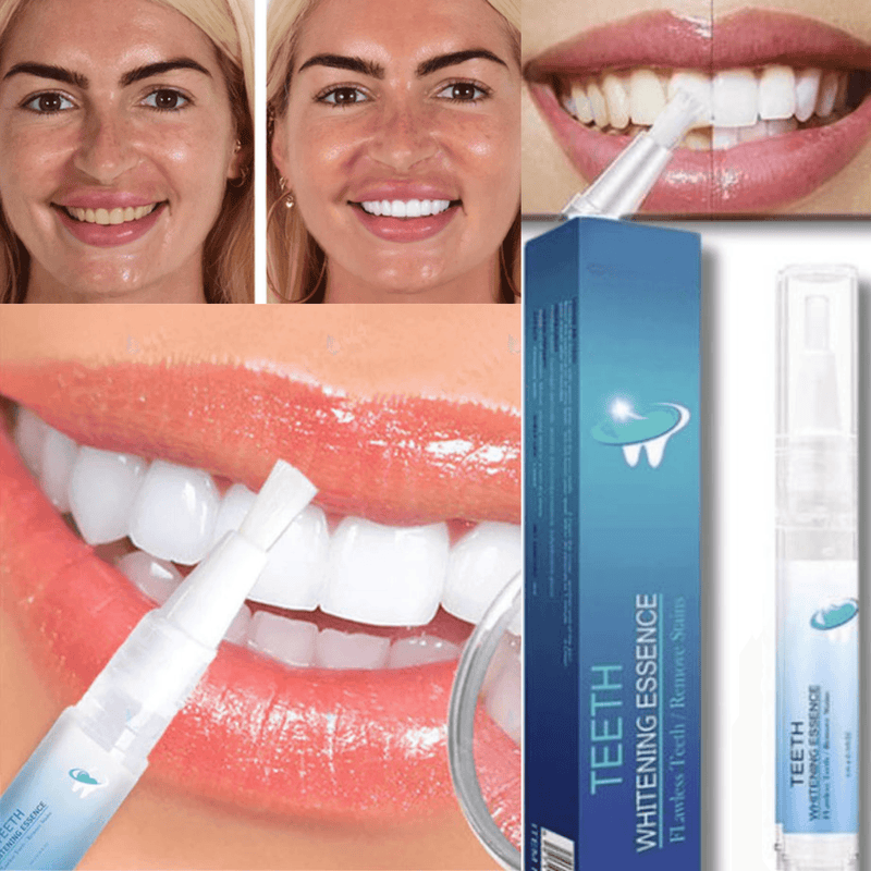 Penna Sbiancante per Denti | Siero Cosmetico per Denti Più Bianchi e Rimozione delle Macchie