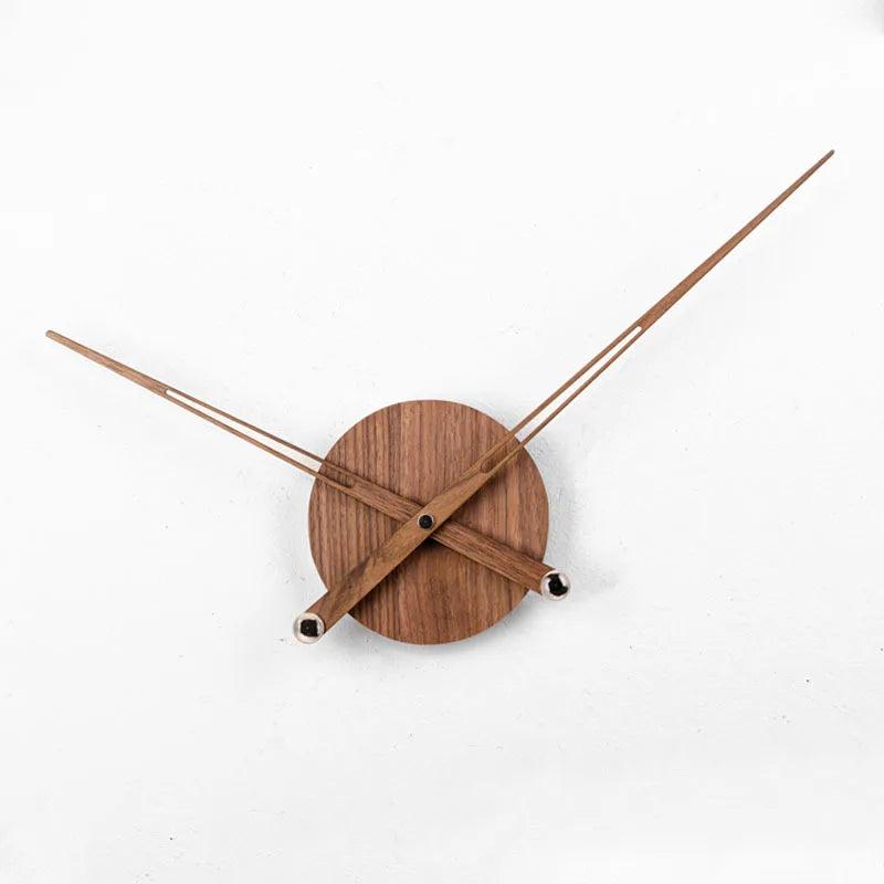 Horloge murale en bois