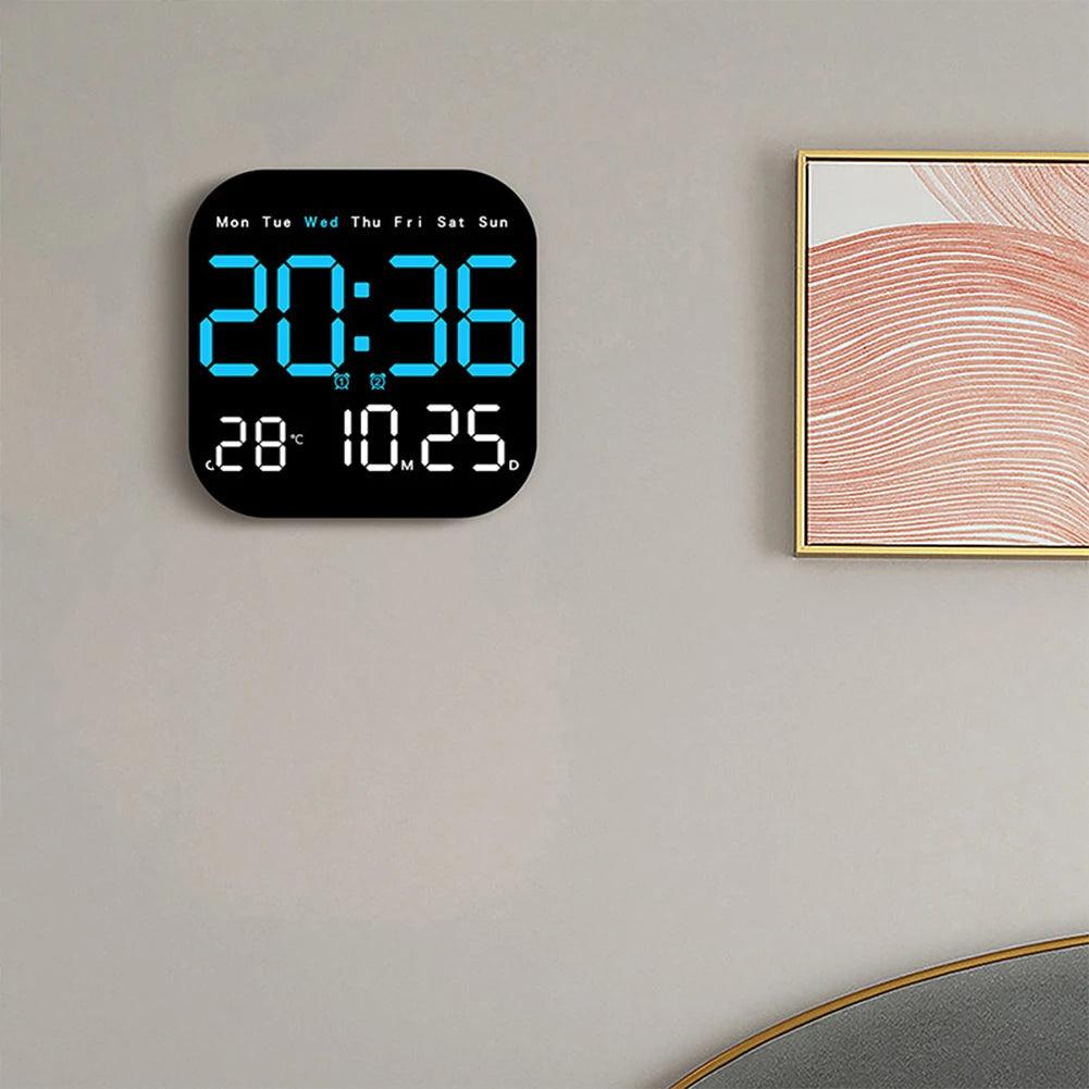 LED Wandklok