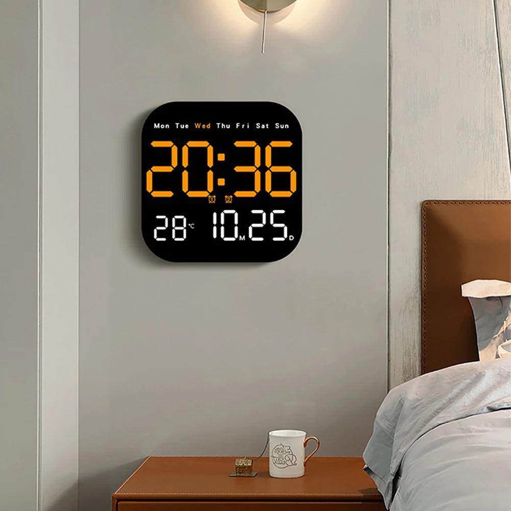LED Wandklok