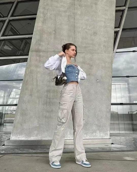 Rechte Cargo Broek