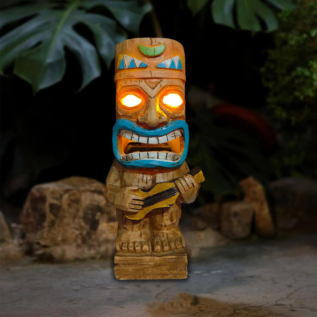Tiki progettata lampada solare da giardino