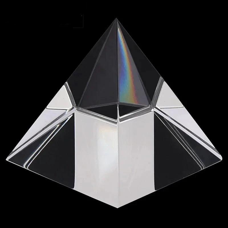 Prisma Verre Optique Cristal Pyramide