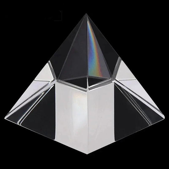 Prisma Verre Optique Cristal Pyramide