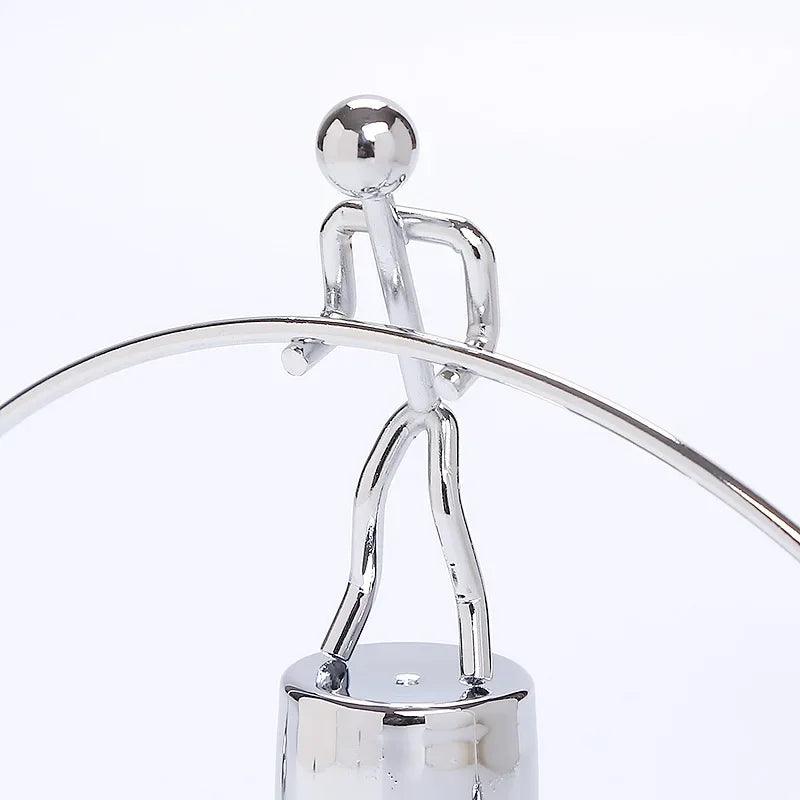 Creatieve Balans Pendulum - Newton's Fysica Pendule Bal, Afstudeercadeau, Woonkamer Decor, Permanente Beweging Sculptuur