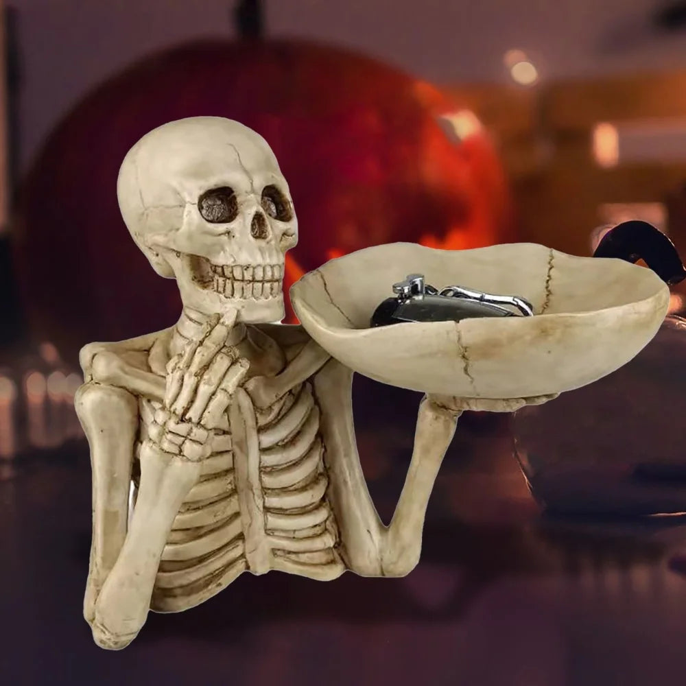 Plateau crâne décoratif Hars | Halloween