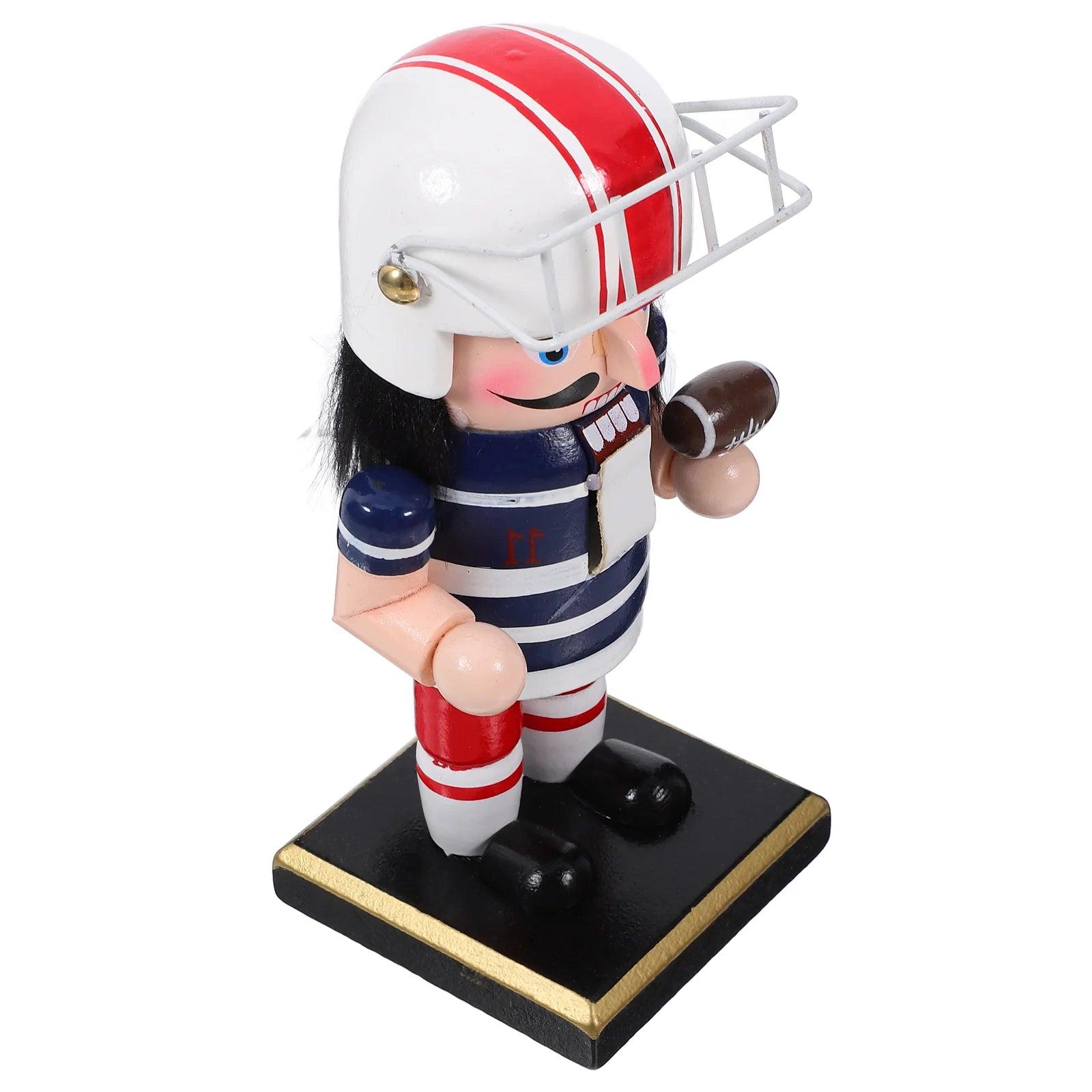 Houten Rugby notenkraker