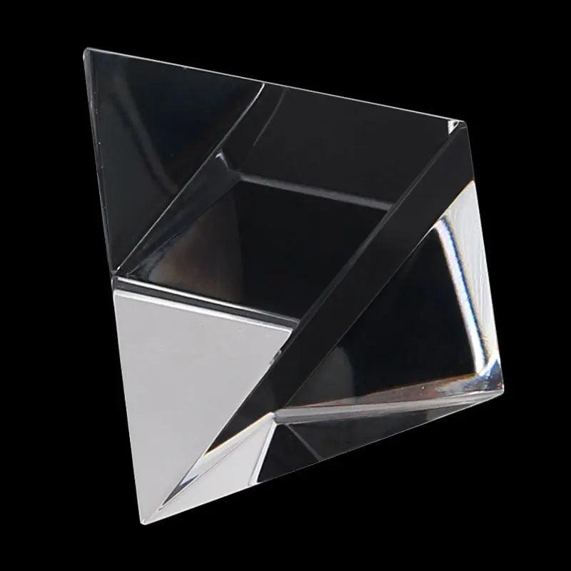 Prisma Verre Optique Cristal Pyramide