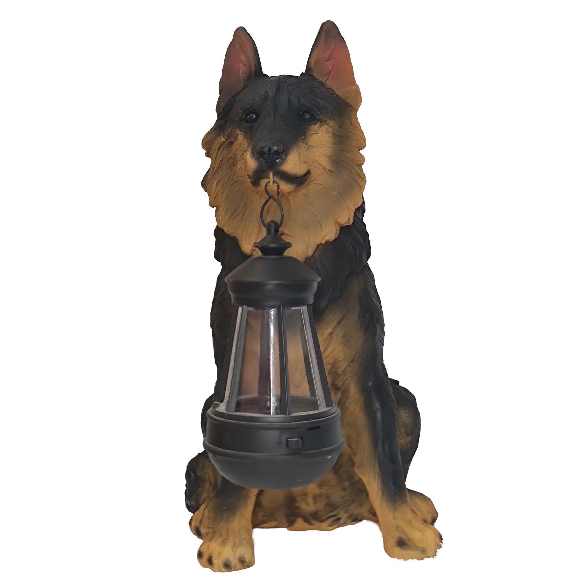 Zonnehars Hond Tuinlamp