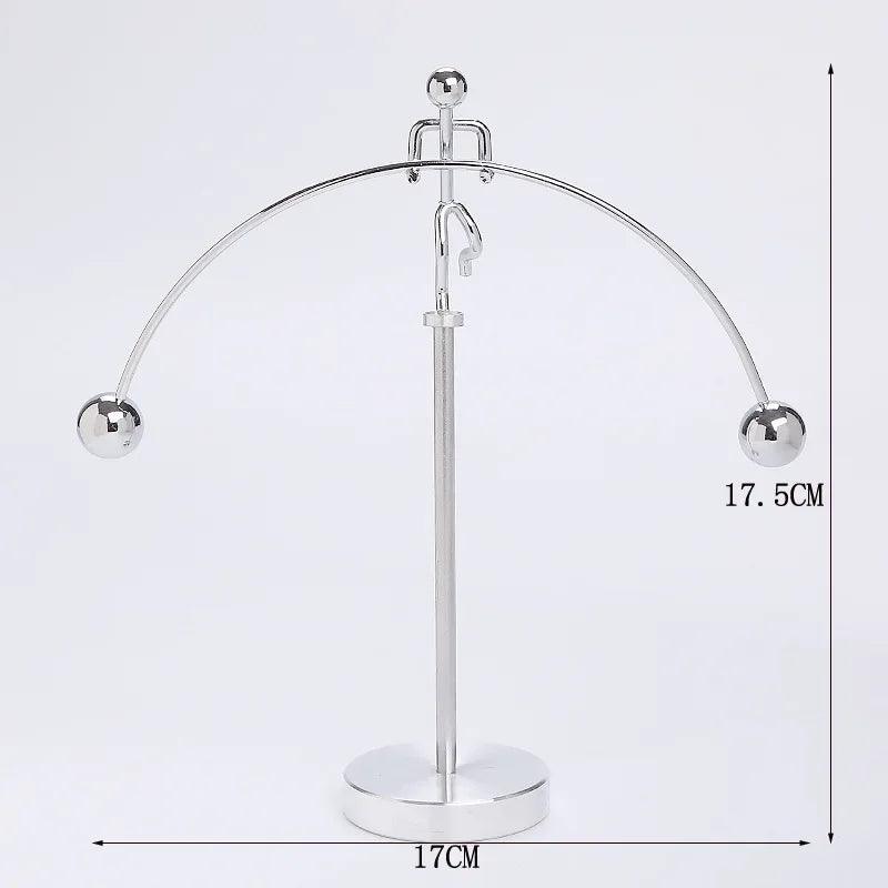 Creatieve Balans Pendulum - Newton's Fysica Pendule Bal, Afstudeercadeau, Woonkamer Decor, Permanente Beweging Sculptuur