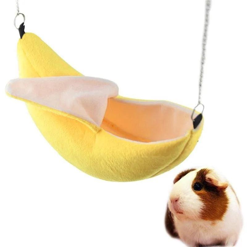 Hamster Zacht Warm Bed | Hangend Nest + Mat voor Kleine Dieren