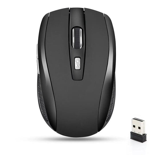 Mouse wireless - Silenzioso, DPI regolabile, mouse da ufficio portatile per PC, laptop e MacBook