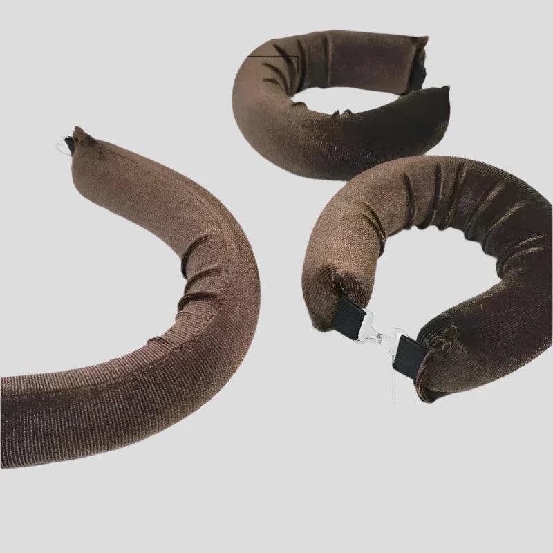 Bigoudis sans chaleur - Bandeau bouclé pour boucles sans chaleur avec crochet, bigoudis flexibles doux pour dormir