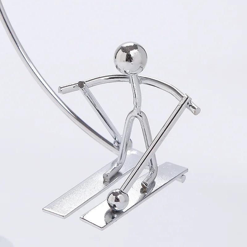 Creatieve Balans Pendulum - Newton's Fysica Pendule Bal, Afstudeercadeau, Woonkamer Decor, Permanente Beweging Sculptuur