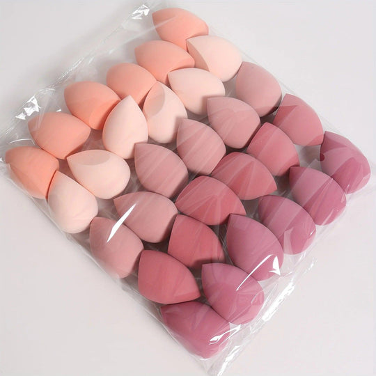 7-delige/18-delige Makeup Spons Set – Dual-Use Poeder Puff voor Liquid, BB Cream en Poeder Applicatie