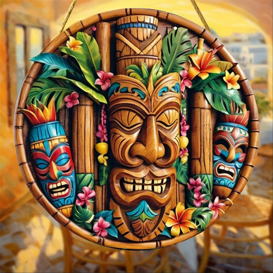Tribal Houten Decor
