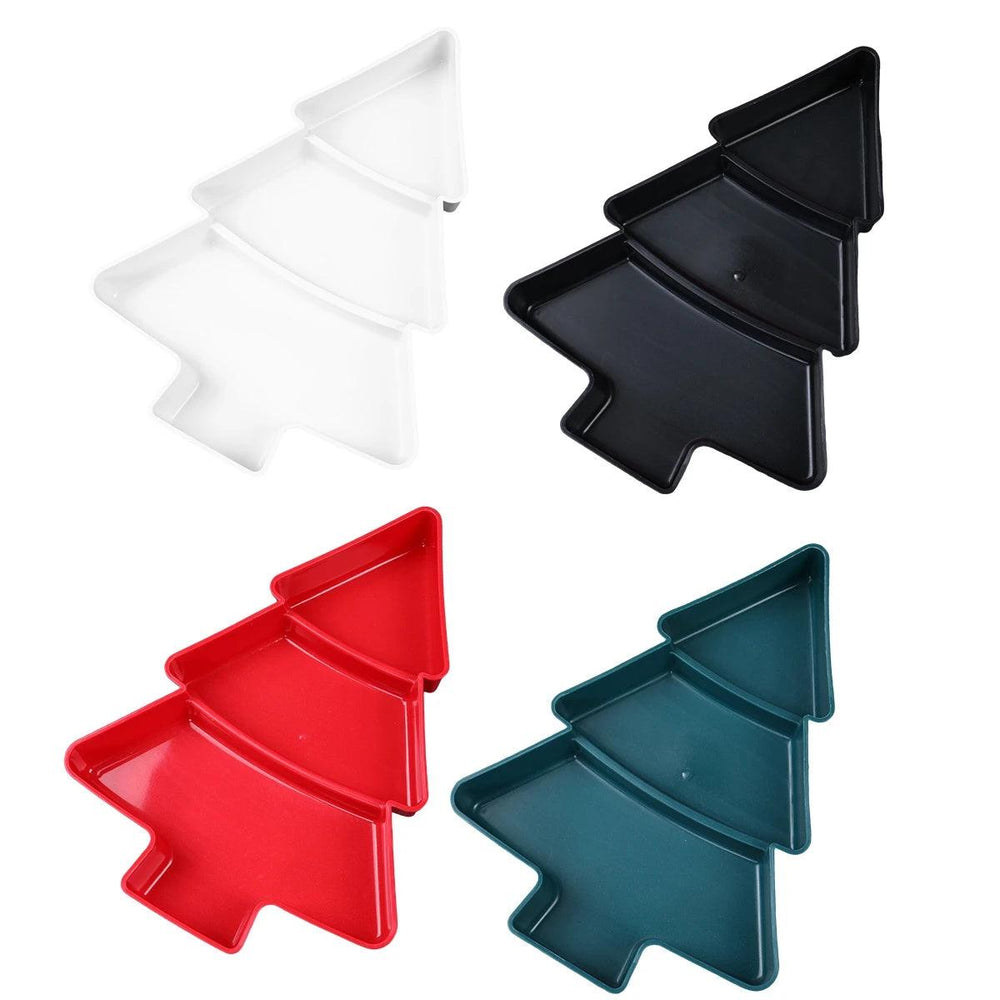 Plateau de snacks pour sapin de Noël – Décoration de vaisselle festive