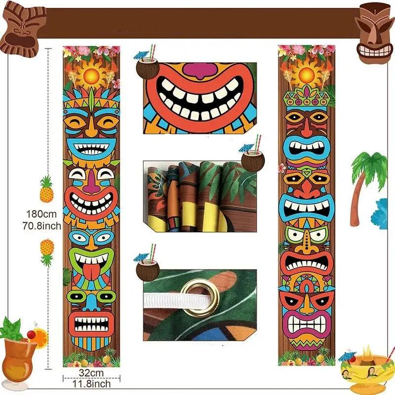 Tiki feest Banner