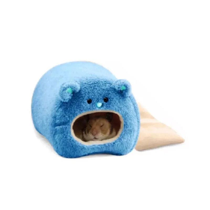 Hamster Zacht Warm Bed | Hangend Nest + Mat voor Kleine Dieren