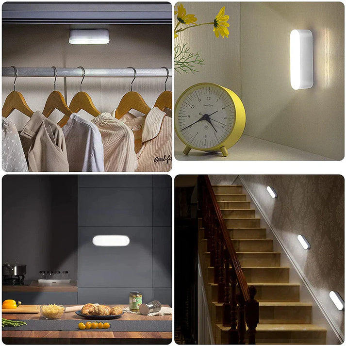 Draadloze LED Wandlamp met Bewegingssensor