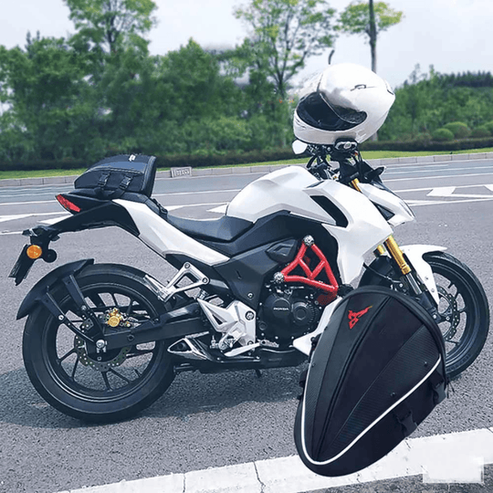 Borsa posteriore per moto
