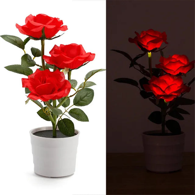 Zonne-energie Lotus Bloem Tuinlamp