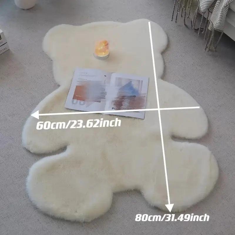 Zachte en Gezellige Teddybeer Vloerkleed