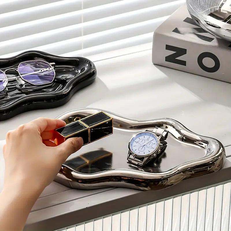 Ciotola decorativa ceramica a forma di nuvola