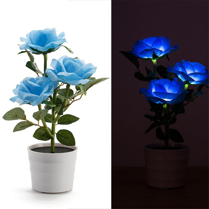 Zonne-energie Lotus Bloem Tuinlamp