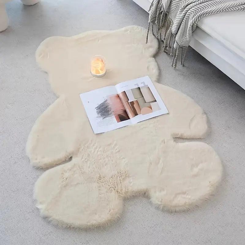 Zachte en Gezellige Teddybeer Vloerkleed