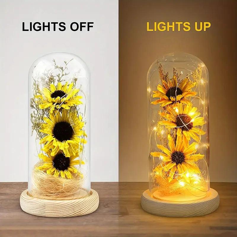 Majisu Betoverde Zonnebloem LED Lamp