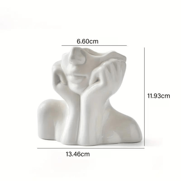 Vaso in ceramica unico e moderno