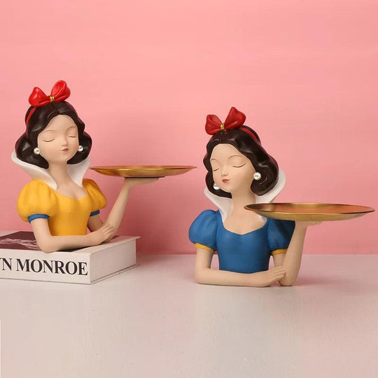 Elegante decorazione vassoio per ragazze