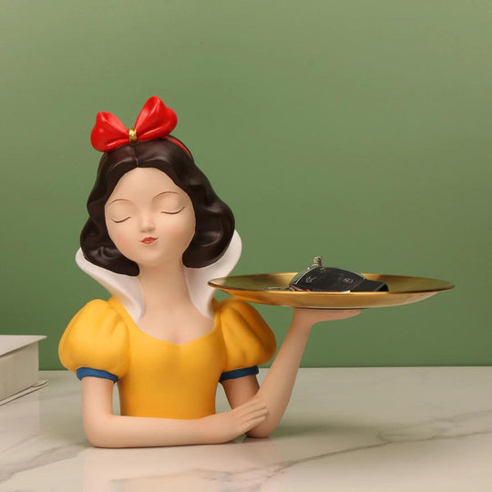Elegante decorazione vassoio per ragazze
